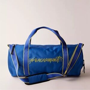 2964. FREE PEOPLE Good Sport Duffle bag in Athletic Blue NWT $78